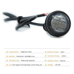 Led eagle eye rouge 12V - 1 pc — vue 3