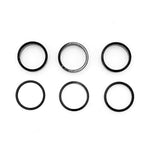 Bagues rehausse guidon rouge/or/bleu/noir x6 pcs — vue 1