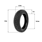 Pneu 10x2.50-6.5 tubeless semi off road gel anti crevaison — vue 3
