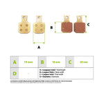 Plaquette de freins Magura MT5 MT7 metalliques — vue 4