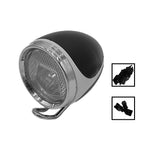 Lampe LED et klaxon chrome — vue 1