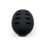 Casque trottinette noir avec LED — vue 3