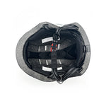 Casque trottinette noir avec LED — vue 4