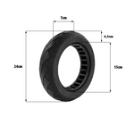 Pneu plein 10x2.50-6.5 – Kuickwheel S1-C Pro — vue 3