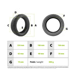 Pneu 10x2.125 (55/80-6.6) tubetype route CST pour Navee V40 — vue 3