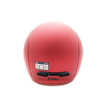 Casque JET bordeaux mat — vue 6
