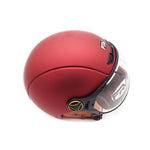 Casque JET bordeaux mat — vue 7