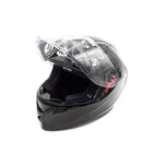 Casque intégral noir — vue 2