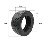 Pneu 90/65-6.5 tubeless route CST — vue 3