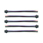 Câble prise JST 4 pin femelle x5pcs — vue 1