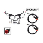 Kit freins hydrauliques 4 pistons connecteur etanche (2 etriers gauche) — vue 1