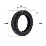 Pneu 10x2.50-7 tubeless Niu Kqi 300 — vue 3
