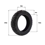 Pneu 10x2.75-6.5 tubeless off road Urbanglide E-cross — vue 3