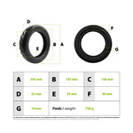 Pneu 250x54-6.5 tubeless gel anti crevaison Xiaomi Scooter 4 — vue 3