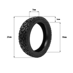 Pneu 70/60-7.5 tubeless off road gel anti crevaison Ninebot ZT3 Pro — vue 3