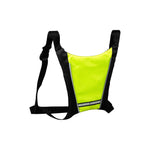 Gilet signalisation LED avec telecommande reflechissant jaune — vue 5