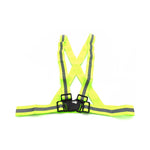 Gilet signalisation bandes reflechissantes - jaune — vue 1
