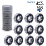 Roulement à billes 6200RS - 10 pièces — vue 1
