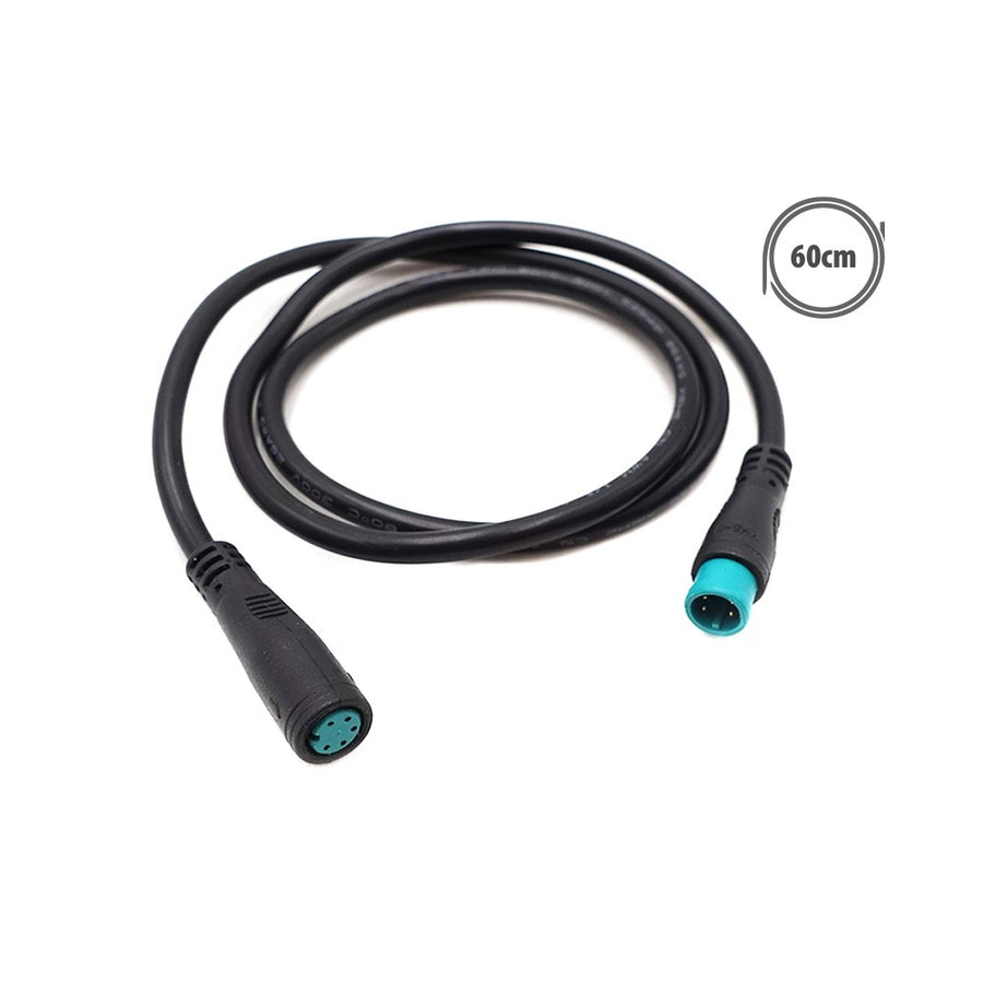 Cable etanche 60cm 5 pins