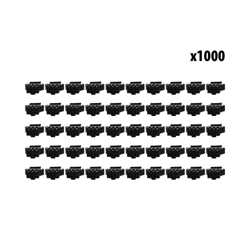 Connecteur SM 3 pins femelle (x1000) (sans broches)