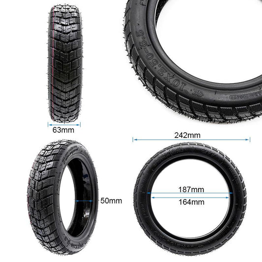 Pneu Tubeless Offroad 10X2,50-6,5 / GEL / Ewheel vue 2