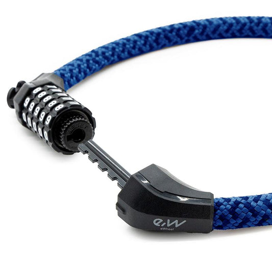 Antivol à code EWLK025 housse nylon bleu vue 2