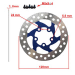 Disque de frein 120mm 5H — vue 2