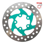 Disque de frein 120mm 5H vert — vue 1