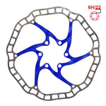 Disque de frein EWD001 140mm 6H bleu — vue 1