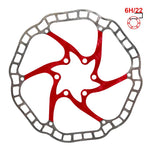 Disque de frein EWD001 140mm 6H rouge — vue 1