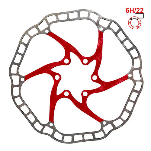 Disque de frein EWD001 140mm 6H rouge