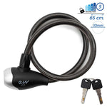 Antivol à clé EWLK016 noir — vue 1