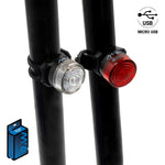 Kit de feux avant et arrière rechargeables EWL001 — vue 1