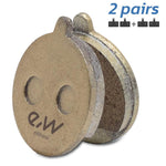 Plaquette de frein CT005-M en cuivre rondes avec ergot - 2pcs — vue 1