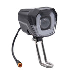 Phare LED avec klaxon noir 12-72v avec connecteur étanche — vue 1