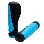 Poignées ergonomiques en silicone avec verrouillage bleu - 2 pcs. — vue 3