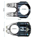 Potence pour guidons de 31,8mm EWPM-002 noir-gris — vue 3