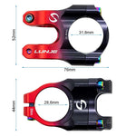 Potence pour guidons de 31,8mm EWPM-003 noir-rouge — vue 3