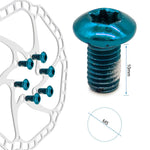 Vis bleue M5x10 pour disques de frein - 12 pcs. — vue 3