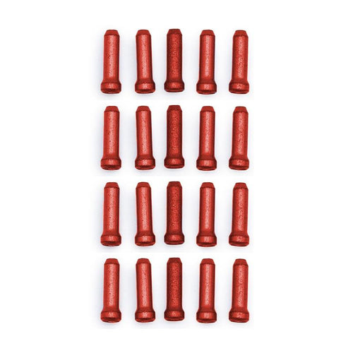 Arrêt de câble de frein rouge - pack de 20 pcs.