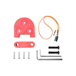 Kit de réhausse 10 pouces Xiaomi M365 & M365 Pro - couleur rouge — vue 1