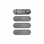Lot de 4 caches vis roues Xiaomi M365 & M365 Pro - couleur noir — vue 1