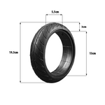 Pneu plein 200x50 Ninebot Es1/2/3/4 — vue 4