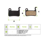 Plaquettes de freins Xtech Zoom Xiaomi Mi3 — vue 4