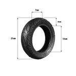 Pneu 8.5x3.0 tubetype renforcé route Vsett 8 & 9 — vue 3