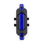 Lampe d avertissement rechargeable bleue — vue 1