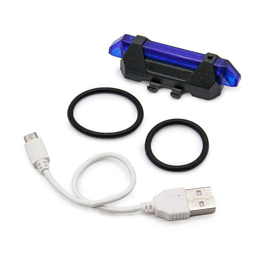 Lampe d avertissement rechargeable bleue vue 2