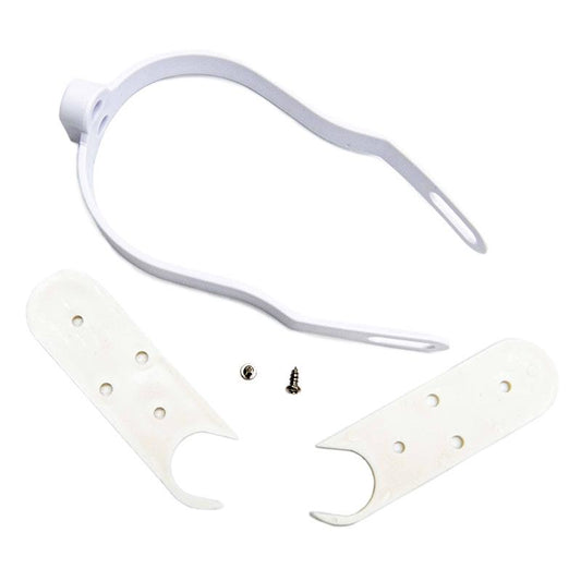 Support universel de garde-boue en plastique blanc pour Xiaomi M365 et Pro vue 2