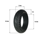Pneu plein 10x2.70-6.5 — vue 3