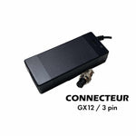 Chargeur 24V ➡️ 29.4V / 2A (connecteur GX16-3p) — vue 1